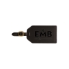 Grand Central Luggage Tag Sueded Leather