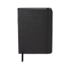 Tuscany Textured Hardcover Journal Notebook 5.75" X 8.25" - Black