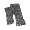 Heathered Knit Scarf - Gray