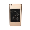 Marble Card Holder With Metal Ring Phone Stand