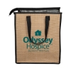 Jute Lunch Cooler Tote Bag