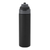 24 oz Dahlia Recycled Stainless Steel Vacuum Tumbler with Flip Straw - BK