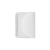 Curve Small Spiral Notebook 3.25" x 4.25" - White