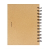 Paper Notebook with Die Cut Heart Shape