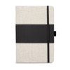 Fabric Soft Cover Journal Notebook 5.625" X 8.375" - Black