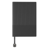 JAQ Recycled Paper Journal Notebook 5" x 8" - Carbon