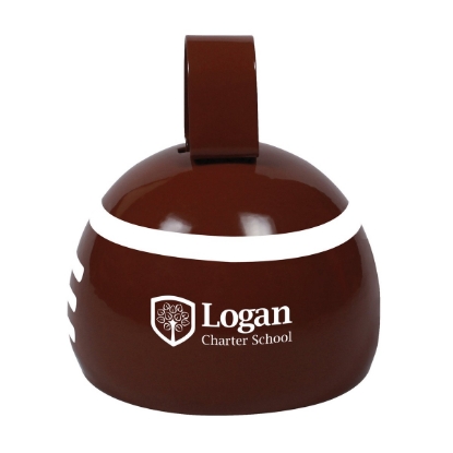 Football Shape Cow Bell