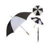 60" Arc Jumbo Golf Umbrella - Blue-Reflex-White