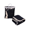 Thick Needle Sherpa Blanket - Blue-Navy