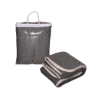 Thick Needle Sherpa Blanket - Gray