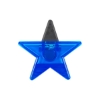 Recycled PS Star Shape Magnetic Memo Clip - Translucent Yellow