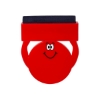 Squeegee Clipster Webcam Cover And Screen Cleaner - Red