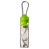 3-in-1 Charger Cable in Carabiner Storage Tube - Green-Lime