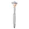 Multicultural Screen Cleaner With Stylus Pen - Platinum