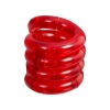 Tangle Junior Puzzle - Translucent Red