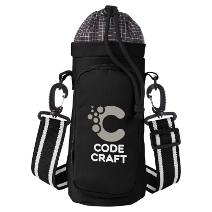 Academy Eco Friendly Water Bottle Bag With Storage Pocket