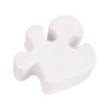 Puzzle Piece Shape Stress Ball - White