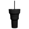 1L Recycled PP Stadium Tumbler with Snack Bowl