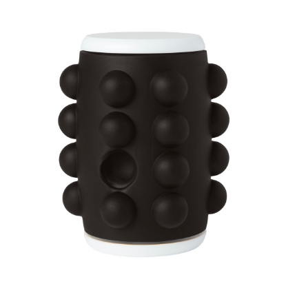 Push Pop Bubble Spinning Fidget Sensory Toy - Black