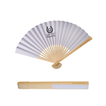 Picture of Bamboo Folding Handheld Fan