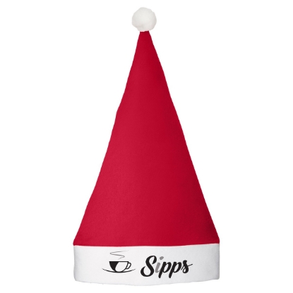 Picture of Holiday Christmas Felt Santa Hat