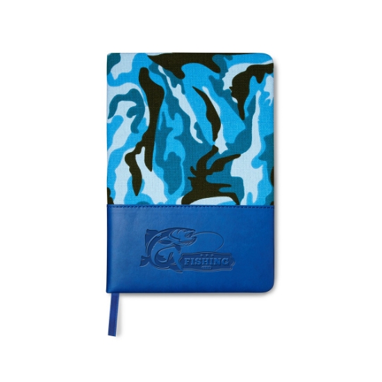 Picture of Hardcover Camo Canvas Journal Notebook 5.78" X 8.35"