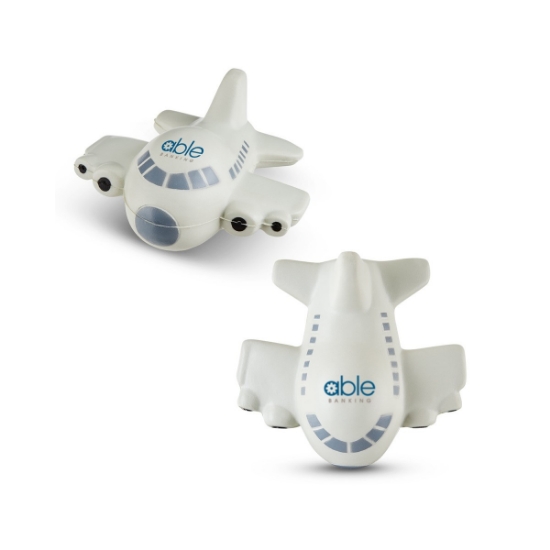 Picture of Airplane Shape Stress Ball