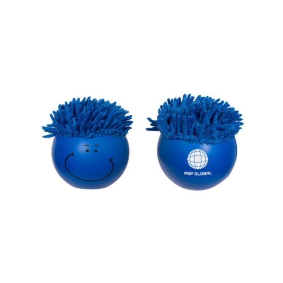 Picture of Smiling Solid Color Stress Ball