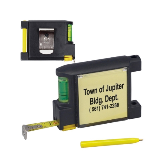 Picture of Level Notepad Tape Measure