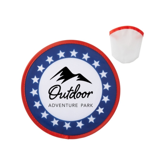 Picture of USA Patriotic Folding Flyer With Case