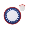 Picture of USA Patriotic Folding Flyer With Case
