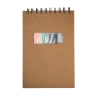 Picture of Notebook With Colored Pencils