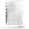 Terra Recycled Milk Carton Hard Cover Spiral A5 Notebook & Reborn Pen Set - Full-Color Inkjet