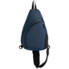 Helsinki rPET Polyester Adjustable Strap Sling Bag - 15 L - Silkscreen - Navy Blue/Black