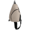 Helsinki rPET Polyester Adjustable Strap Sling Bag - 15 L - Silkscreen - Dune/Black