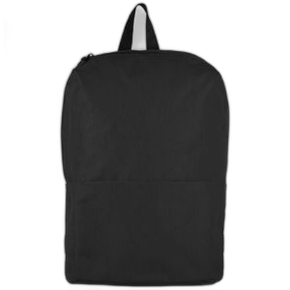 Summit rPET Comfort Strapped Backpack - 4.7 gal - Silkscreen - Black