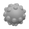 Promotional Push Pop Stress Ball Gray JK-9803