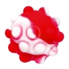 Promotional Push Pop Stress Ball Red/White JK-9803
