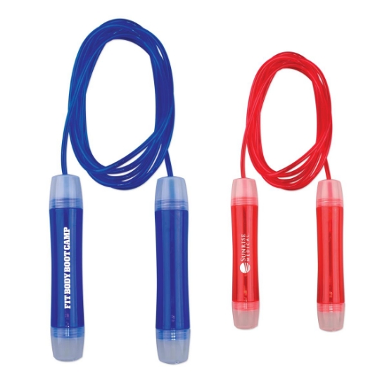 Custom Translucent Jump Rope with Logo FIT2