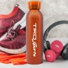 Custom 20 oz Aluminum Bottle With Silicone Carrying Strap with Logo BTL118