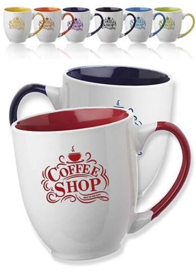 16 oz. Miami Two-Tone Bistro Mugs