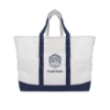 The Madelyn Cotton Canvas Tote Bag Navy