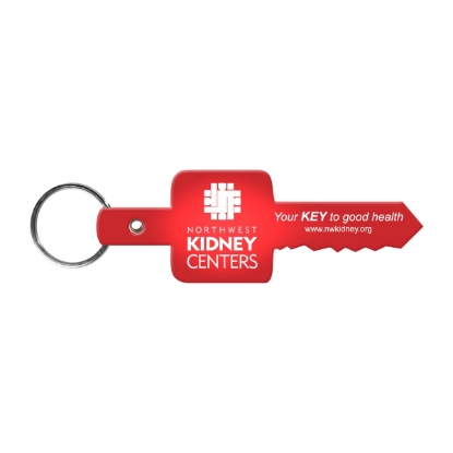 Custom Key Flexible Key Tag with Logo 506