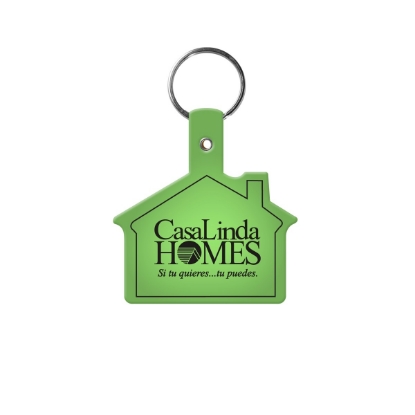 Custom House Flexible Key Tag with Logo 511