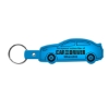 Promotional Car Flexible Key Tag Translucent Blue 520