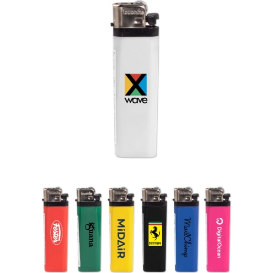 Custom Solid Colors Standard Flint Cigarette Lighter with Logo SNGCIG