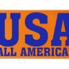Promotional 6 Badge Satin Ribbon - 25yd Roll - Brilliance - Matte Finish Orange BR50BAR0625