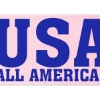 Promotional 6 Badge Satin Ribbon - 50yd Roll - Brilliance - Matte Finish Pink BR50BAR0650