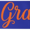 Promotional 8 Badge Satin Ribbon - 100yd Roll - Brilliance- Matte Finish Royal Blue BR50BAR0810