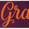 Promotional 8 Badge Satin Ribbon - 50yd Roll - Brilliance- Matte Finish Burgundy Red BR50BAR0850